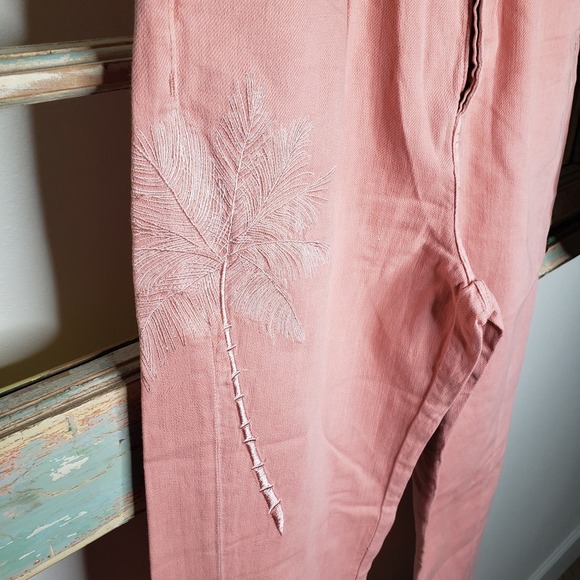 NWT Sandrine Rose High Rise wide leg pants size 28 - Picture 3 of 9